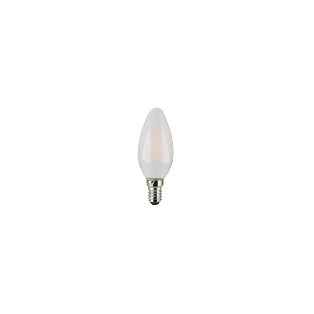 7W E14 olive filament LED lamp natural white