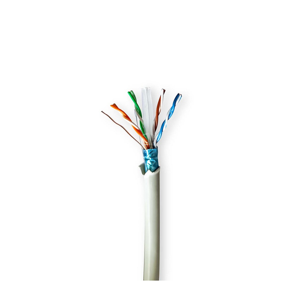 UTP Cat6 soft shielded F/UTP cable, 100m pack