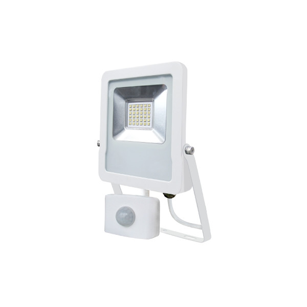 30W natural white outdoor LED spotlight with PIR