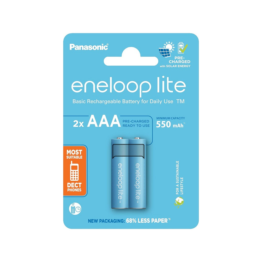 Batterie Eneloop AAA NiMh 1.2V 550mA BK-4LCCE/2BE