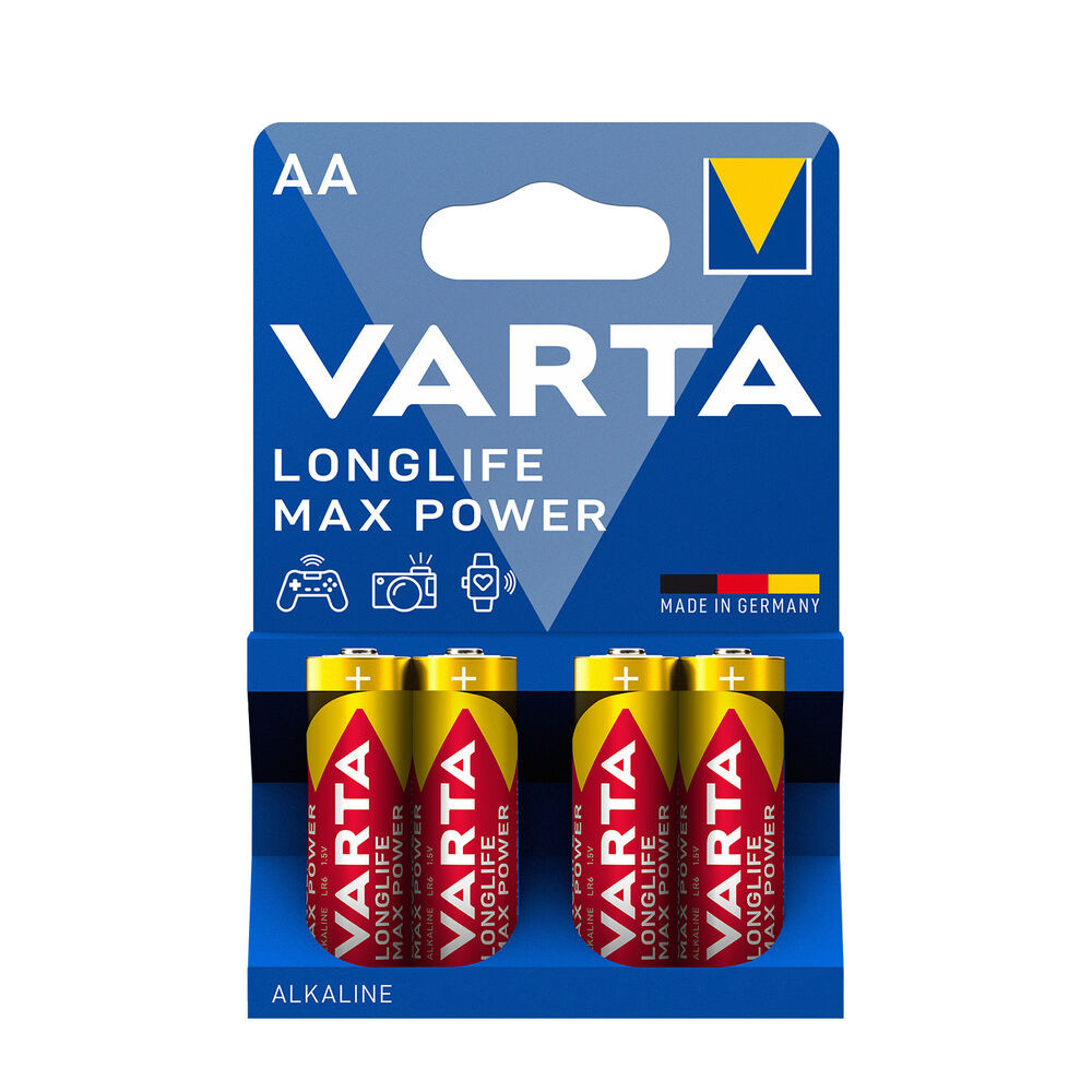 AA Alkaline battery Varta 1.5V Max Power  4706 101 404