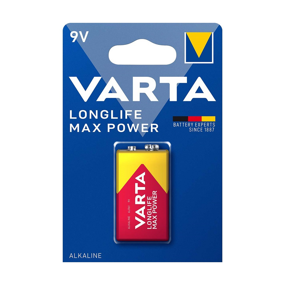 9V Batteria alcalina Varta Max Power 4722 101 401