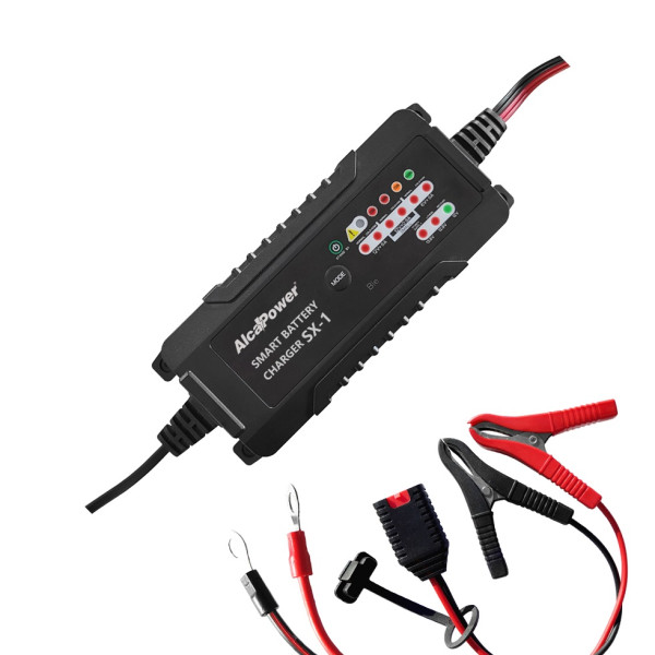 Professional 6-12V battery charger for lead and LiFePO4 SX-1