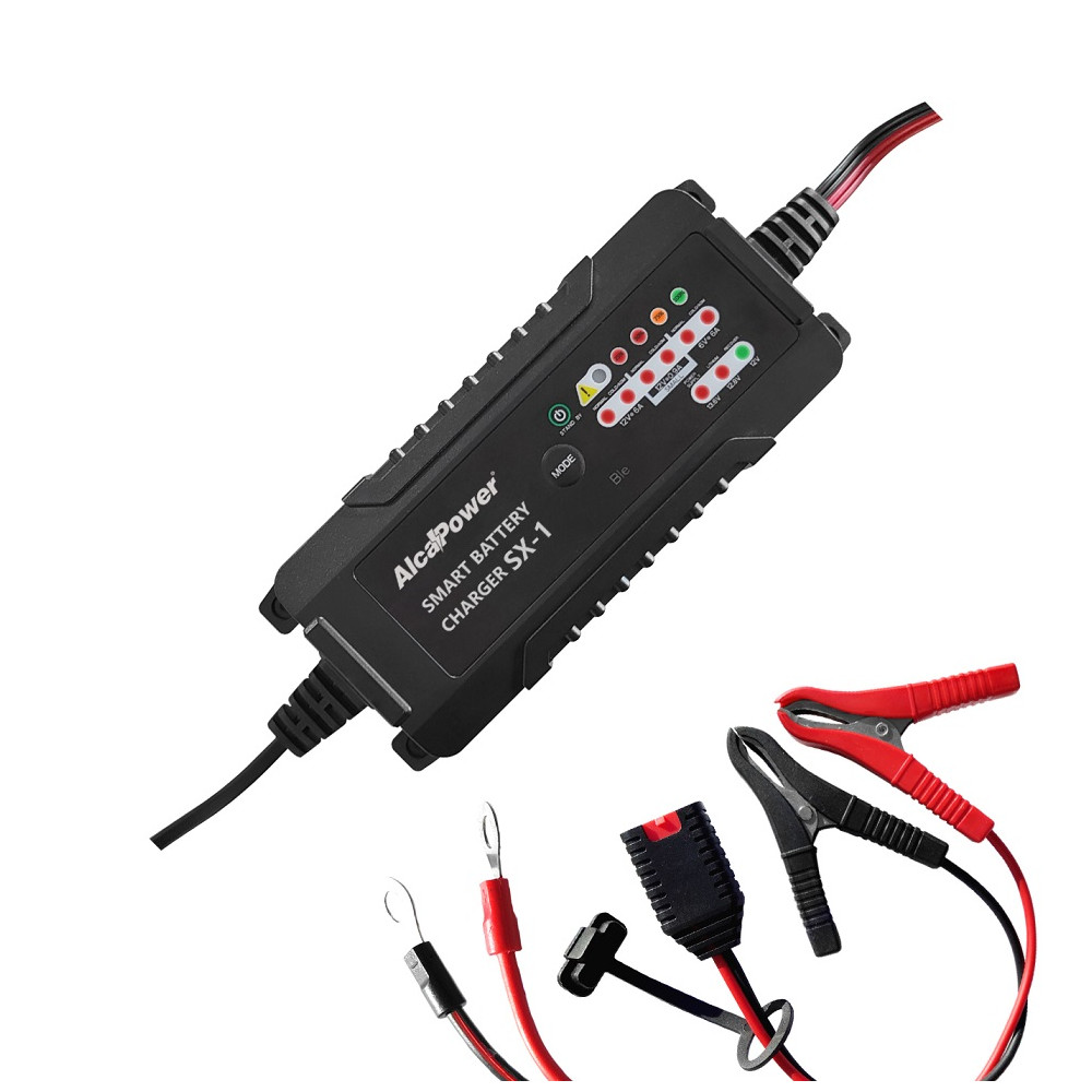 Professional 6-12V battery charger for lead and LiFePO4 SX-1