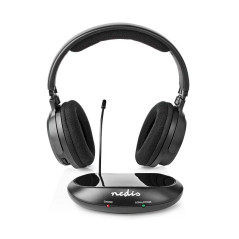 Black Wireless Headphones Nedis - 2