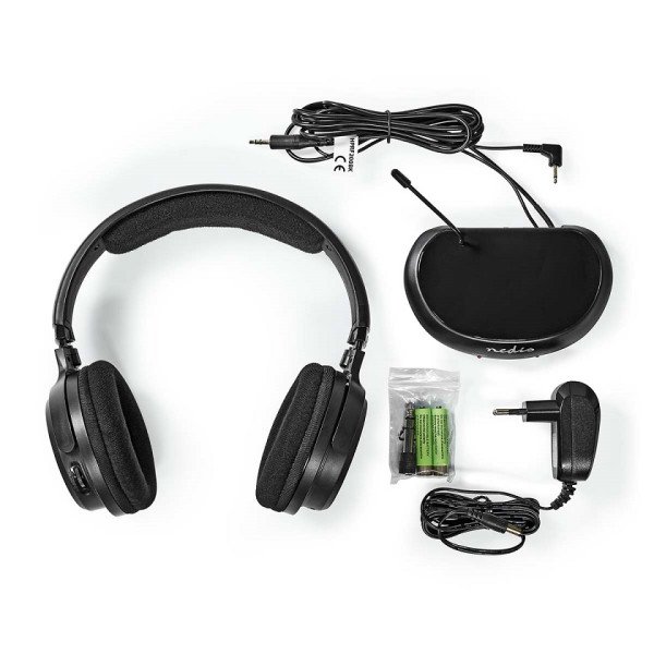 Cuffia wireless nera RF