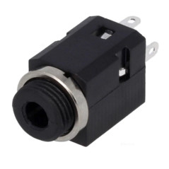 3.5mm stereo panel jack socket