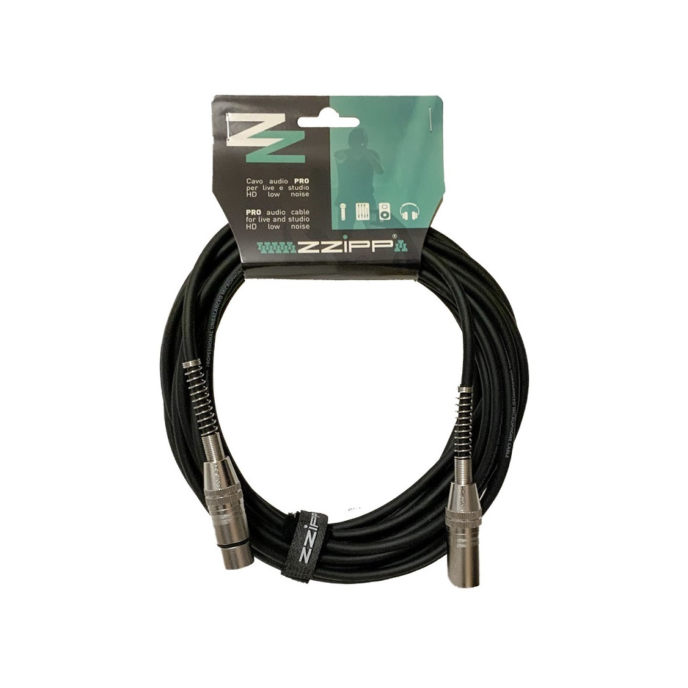 Cavo XLR bilanciato maschio - femmina 6mt