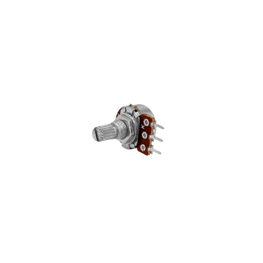 Metallic linear 500K ohm potentiometer