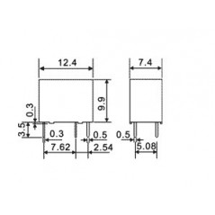 Relè G5V-1 12Vdc