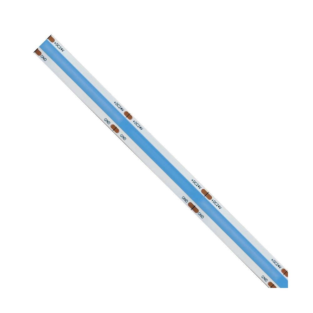 IP20 COB blue LED strip 24V