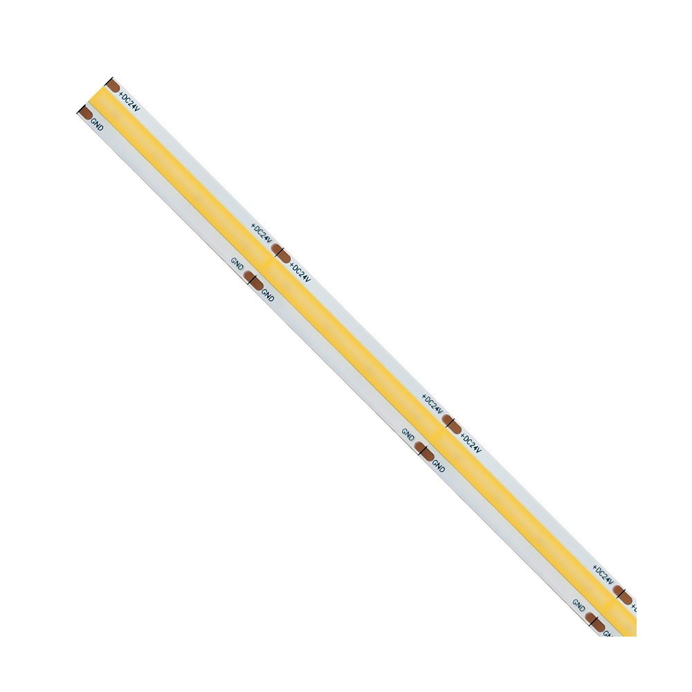 Natural white IP20 COB LED strip 24V