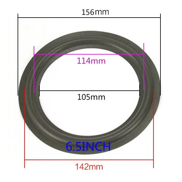 Foam border 156mm 6.5"